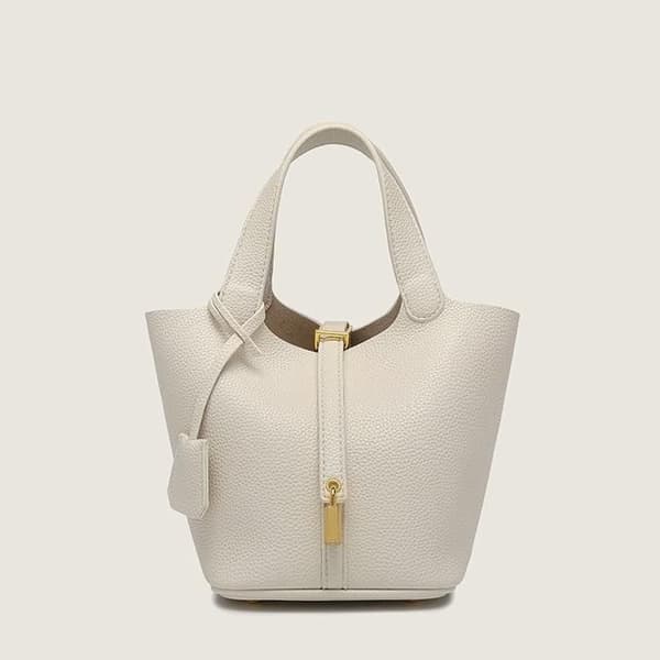 XJYDNCG Damhandväska, Modeväska - Liten - Beige