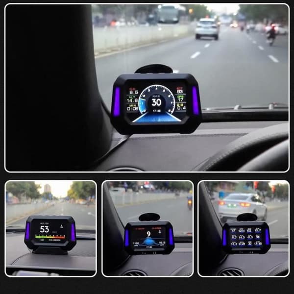 Universal 4x4 inklinometer til terrængående køretøjer, automatisk head-up display, niveausensor