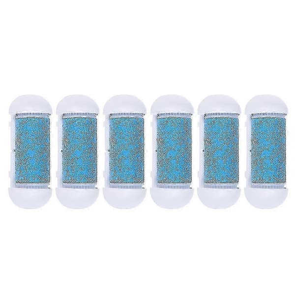 6 stk. fotfil erstatningshoder - Elektrisk callusfjerner refill