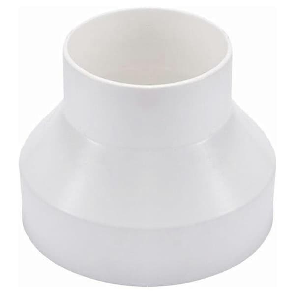 Ventilationskanaladaptrar för 150 mm till 100 mm kanaler, ventilation