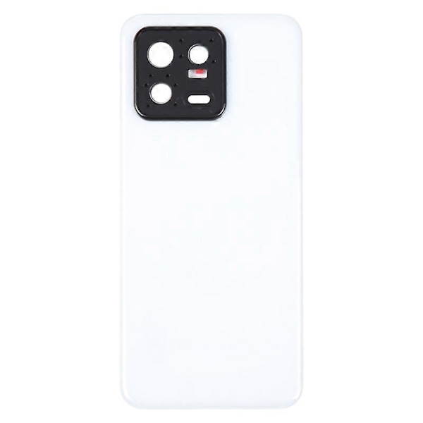 Xiaomi 13 Takakannen Akun Kotelo Kameran Rengaslinssin Suojuksella Varaosa - Vihreä Multicolor White