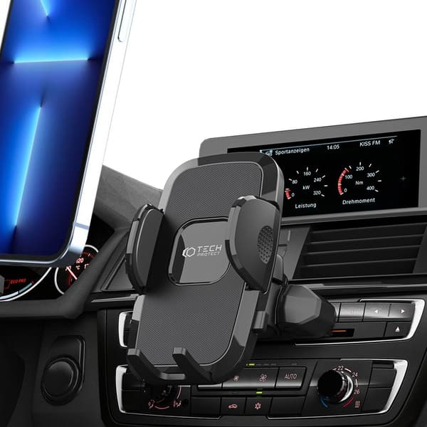 Tech-Protect Mobilholder For Luftventil Universal Svart 150
