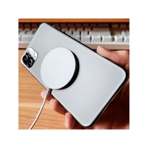 Carregador Sem Fios Carga Rápida för Apple Iphone 13 Mini - Branco