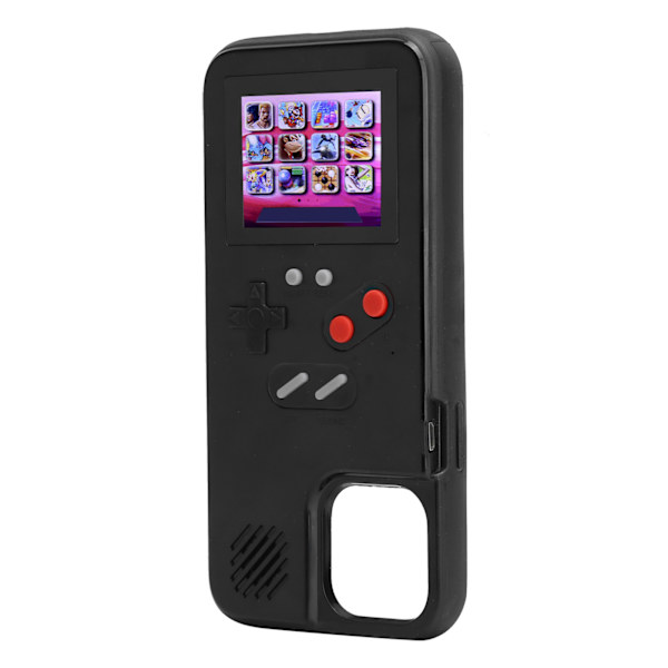 2 in 1 Handheld Game Console Phone Case Protective Shell for iPhone 12 Pro Max Black
