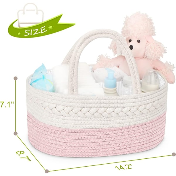 sta bebe, Bærbar sta organizer bebe, sta puslebord bebe, organizer bebe, sta gave bebe, Velegnet til produkter til Rosa 36x22x18