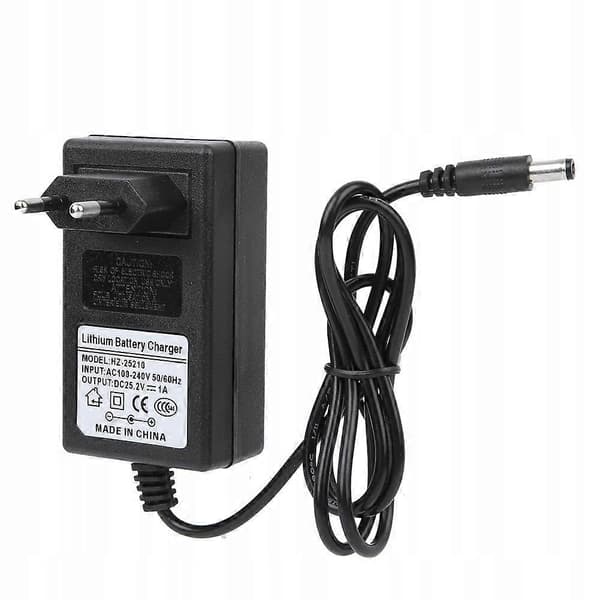 25.2v Lader For Massasje black