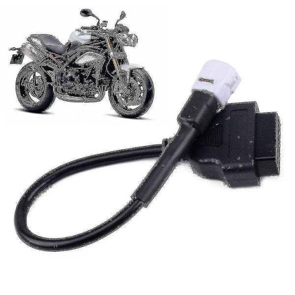 Passer til Yamaha motorsykkel 3 og 4 pin Obd2 feilkode diagnostisk kabeladapterverktøy 4PIN Adapter cable