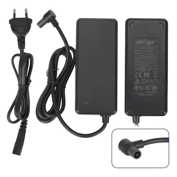 54,6V 2A Oplader til 4 Ultra/4 Pro 2. generations elektrisk scooter Oplader Adapter Strømtilbehør EU Stik