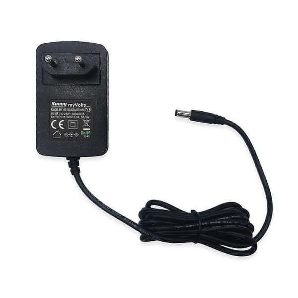 15V strømforsyning til Native Instruments Traktor Kontrol S4 MK2 DJ Controller - Erstatnings AC-adapter EU plug