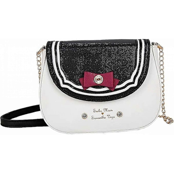 Pieni Crossbody-laukku Anime Cosplay -kukkaro Rusetti Ketju Olkalaukku Käsilaukku Black