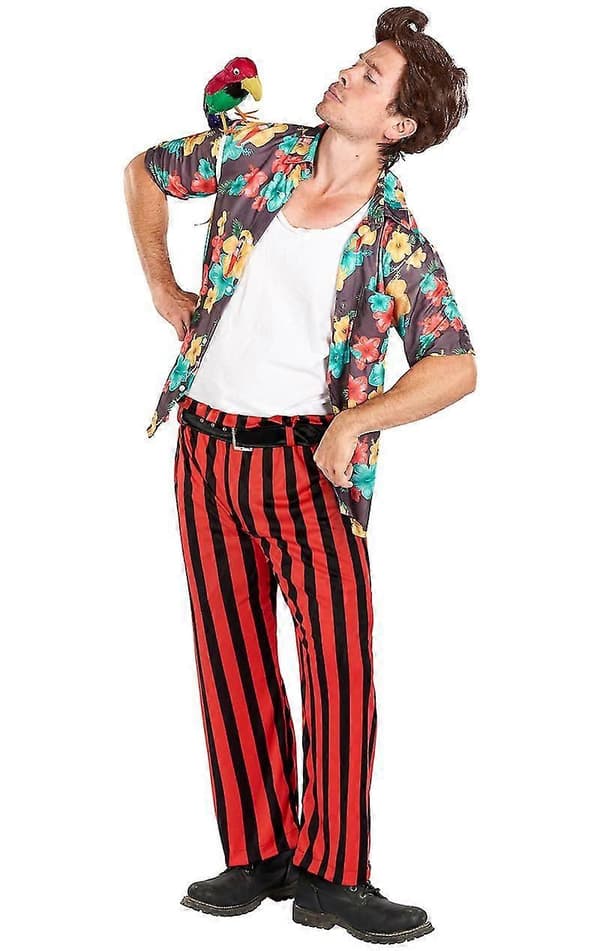 Herr Ace Ura Djur Detektiv Kostym Multicoloured Extra Large