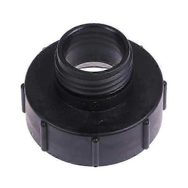 S100X8 til S60X6 IBC Tank Connector Adapter til IBC Adapter Reduktion black 100mm