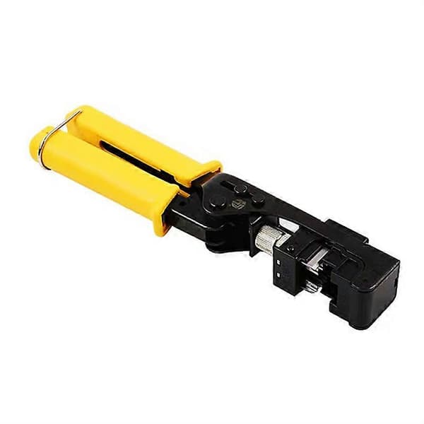Netværksmodul Kabelklipper RJ45 Modul Ramme Kabelklipper Værktøj Terminering til 4-par UTP Jacks (Gul) Yellow