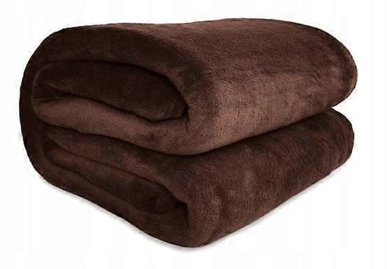 Tæppe Kontrast Polyester 150 Cm X 200 Cm Brun brown