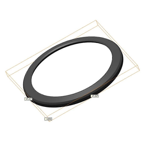 För Xiaomi Watch S4 S3 PC Klockram Slim Design Smartwatch Ringram - Multicolor Black