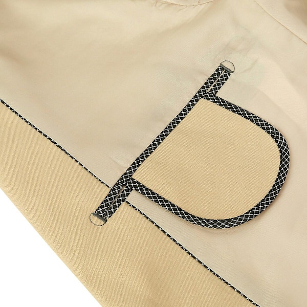 Slim fit blazer for menn, business, bryllup, ensfarget dressjakke LGL Beige Beige S