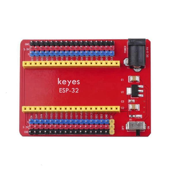 2X ESP32-IO udvidelseskort kompatibelt med Keyes ESP32 Core Board til Arduino Raspberry Pi Red