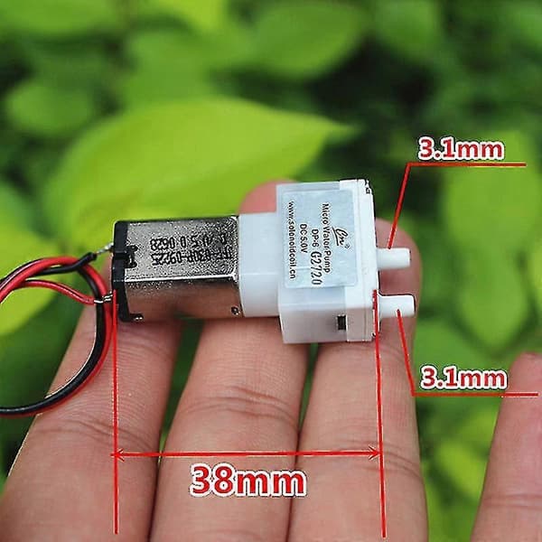 Mini Vattenpump Negativt Tryck Membran Vakuumpump För Robotdammsugare