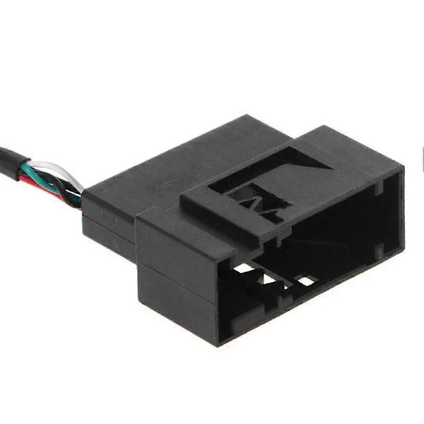 RGB til AV Bakkamera Adapter Auto Backup Kamera Dekoderboks til RCD510/RNS510/RNS315 Black