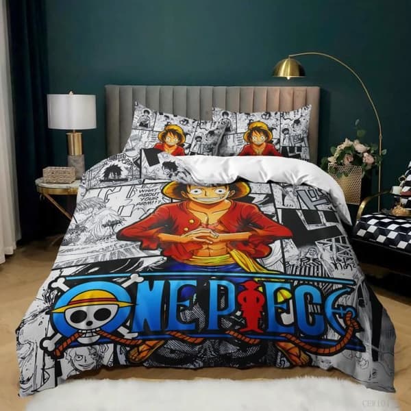 Sängkläder - One Piece - 100 % polyester mikrofiber - Påslakan 200 x 200 cm - 2 örngott 50 x 75 cm