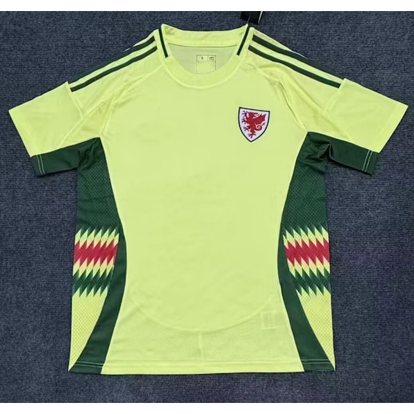 Jalkapallopaita vuoden 2024 Euroopan mestaruuskilpailuista, Ranska, Italian maajoukkue, Englanti, Espanja, Brasilia, Wales vieraspaita Wales away L