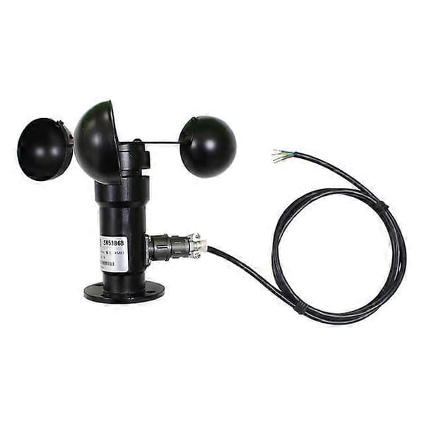 Vindhastighedssensor vindhastighedstransmitter anemometer Aluminiumlegering RS485 Pulscontroller 4-20ma 0-5v 4-20ma  3 cable