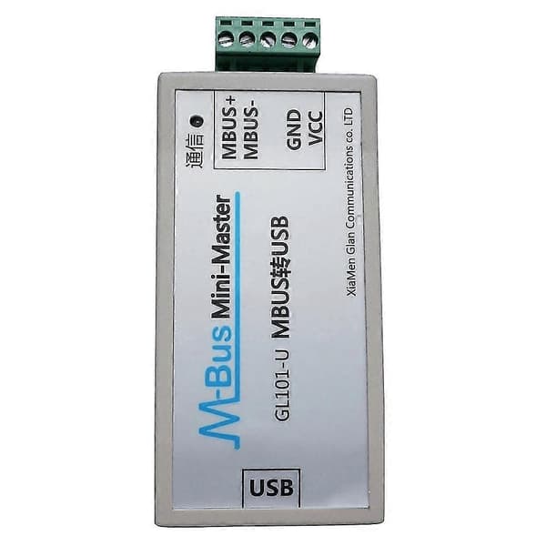 Mbus/m-bus til USB-konverter USB-mbus Måleravlesning Kommunikasjon Usb - Kan motta 200 W