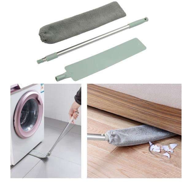 Helpompi puhdistus sohvan alta Puhdistusmoppi - Easyclean - Pölyhuiska hopea Silver silver