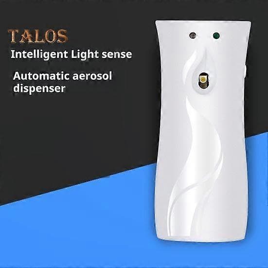Automatic Air Freshener Spray Dispenser with Remote Control Timer Function Silent Operation Wall Mounted Spray Air Freshener brown