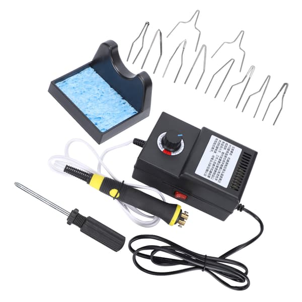 Wood Burning Machine Adjustable Temperature Professional Burning Pyrography Set Art Supplies EU Plug 220V