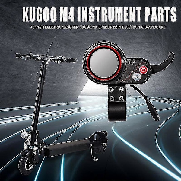 Elektrisk sparkcykel instrumentdisplay för Xiaomi Kugoo M4 Electric