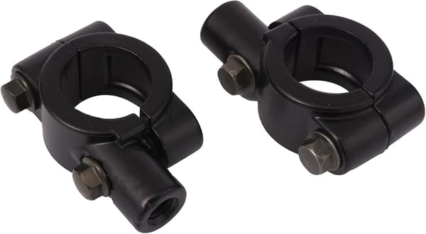 Par universelle 8 mm motorsykkelspeilfester - styrefeste for 22 mm styrer
