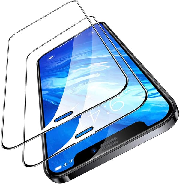 Kompatibel med iPhone 11 - 2-pack Full Coverage Härdat Glas Skärmskydd 50