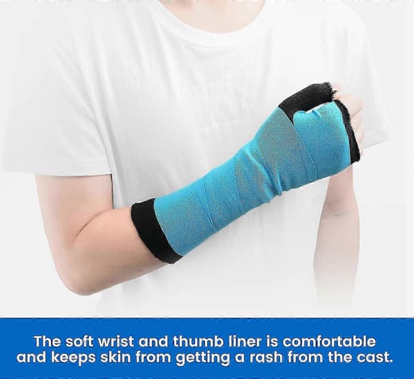 Handskar för skena, 100% bomullsstrumpa (10-pack), Armstrumpa, Handled fg2025031701926