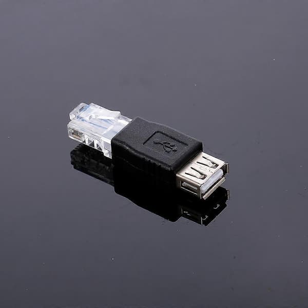 USB-RJ45-sovitin USB2.0 naaras-Ethernet RJ45 urosliitinsovitin