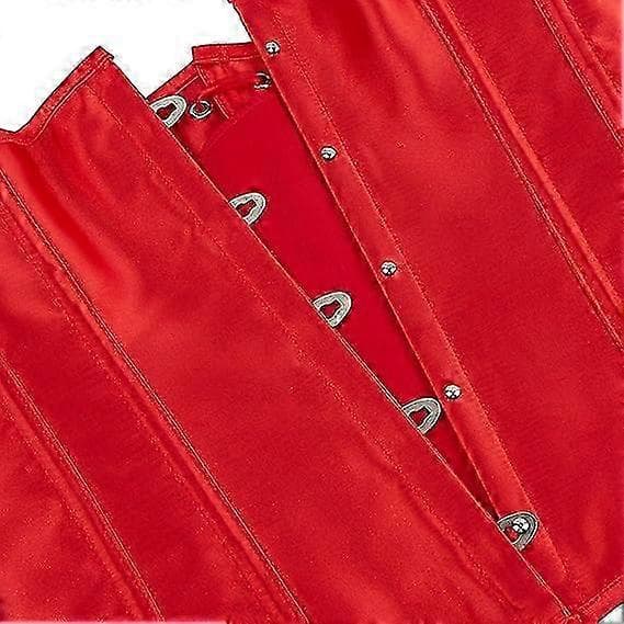 Bustier Korset Under Bryst Kvinder Red L