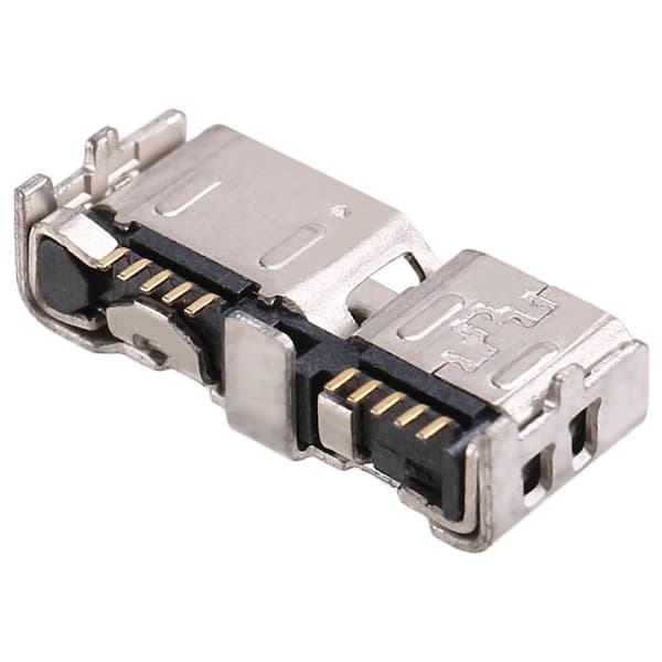 2X USB-dataliitännän metalliliitin Canon 5D4 EOS 5D Mark IV -emolevyn metalliliitäntään