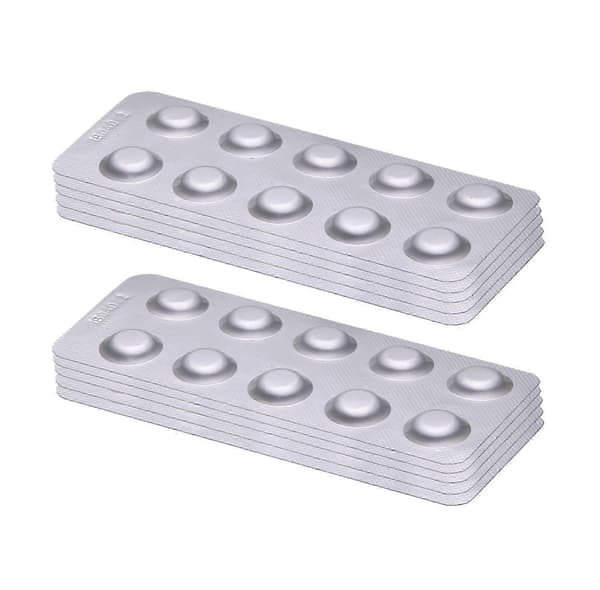 Vanntesttabletter klor/pH-verdi, 100 stk