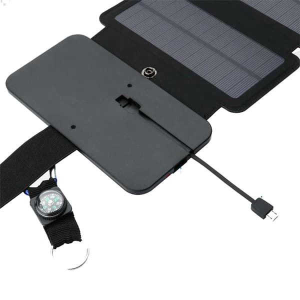 Practical Solar Survival Power Bank Charger 6 Paneler