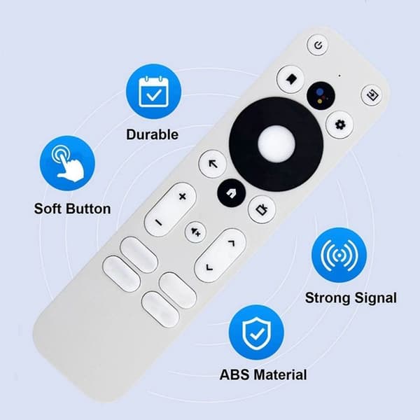 20X Ersättningsröstfjärrkontroll för KM2 / KM2 4K-certifierad röst Android TV Box