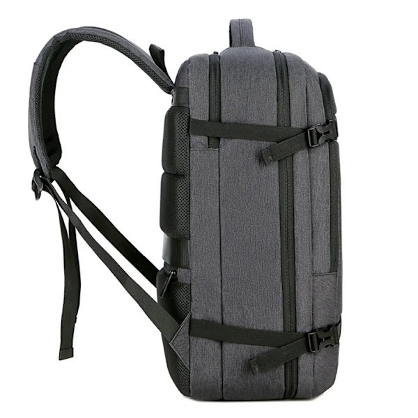 Kabinväska för Ryanair & Norwegian Ryggsäck / Resväska / - Handbagage Flyg Grey grå