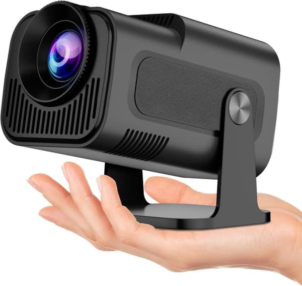 Mini 4K Projector – Full HD 1080p, Smart Android 11, 300 ANSI, WiFi 6, Bluetooth 5.0, 180° Rotatable