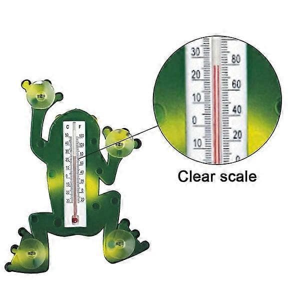 Frø Tegneserie Sugetermometer: Indendørs & Udendørs Termometer