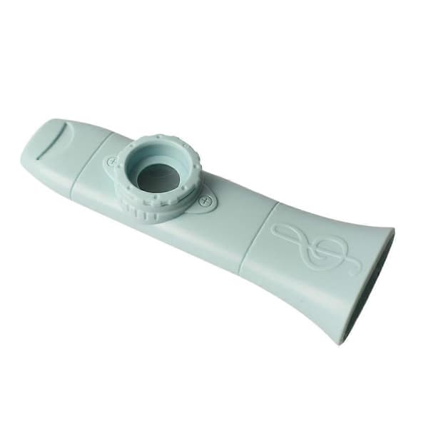 Kazoo utbytbart blåsmunstycke membran musikinstrument för gitarr, ukulele, fiol, piano Sky Blue