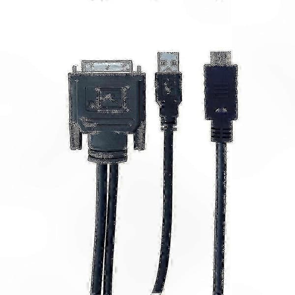 1,7 m DVI M1-DA Dual Link til HDMI-kabel med USB og projektorunderstøttelse