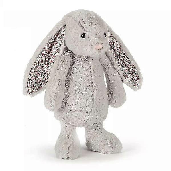 Lasten Lelu Blossom Bunny -kani pehmolelu Grey