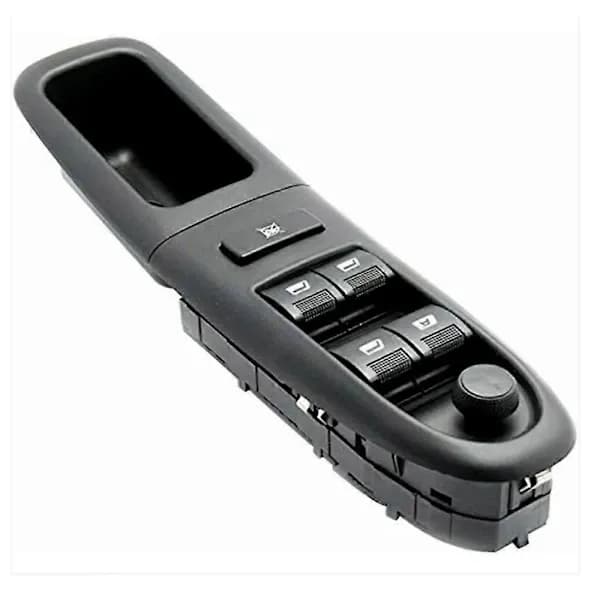 Front Left Electronic Window Lifter Switch Window Control Switch 6554CF Replacement for Peugeot 406 8b 1995-2004 - Black