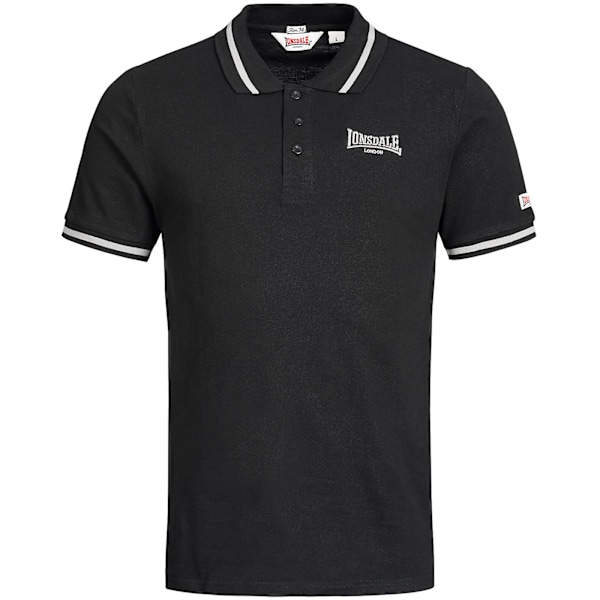 Herr Poloshirt Causton Black S