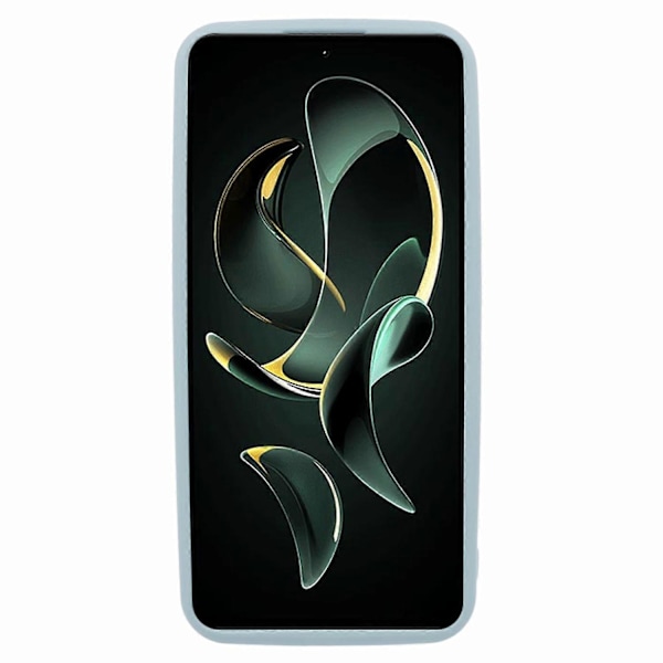 DY-sarjan kumipinnoitettu puhelinkotelo, yhteensopiva Xiaomi 13T/ 13T Pro/ Redmi K60 Ultra -puhelimien kanssa (tarkka linssin aukko) Baby Blue