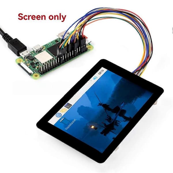 3,5 tommer LCD-berøringsskærm 320x480 60fps IPS-panel med RP2350-Plus til Raspberry Pi 5/Pico/til Arduino/ESP32